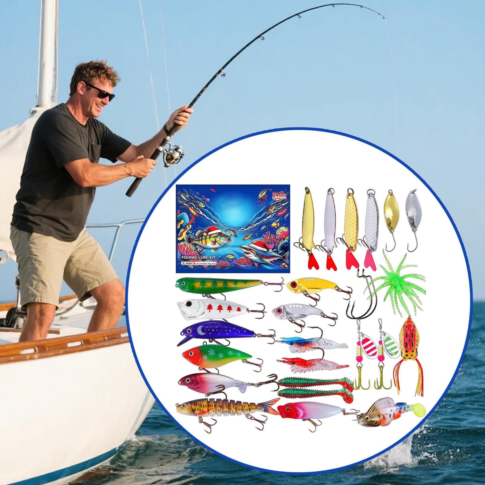 Fishing Lure Kit - تقويم عد تنازلي لعيد الميلاد 2026