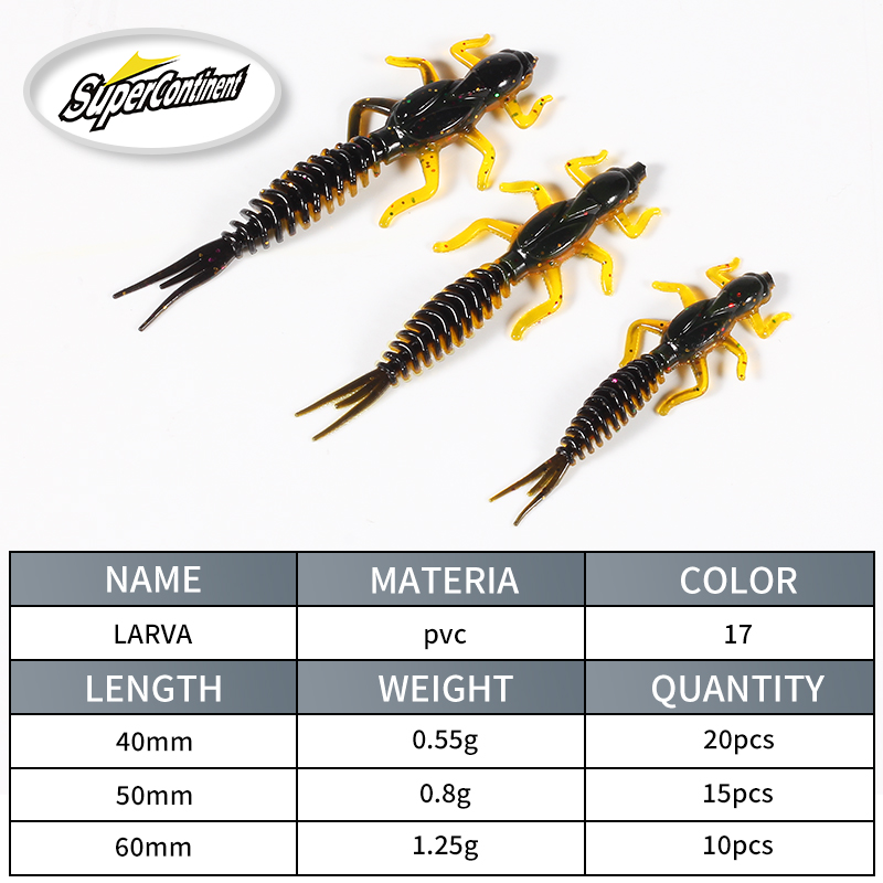 2019New الوصول لينة السحر لينة - مراجعة Fishing Lure Soft Plastic وسعره
