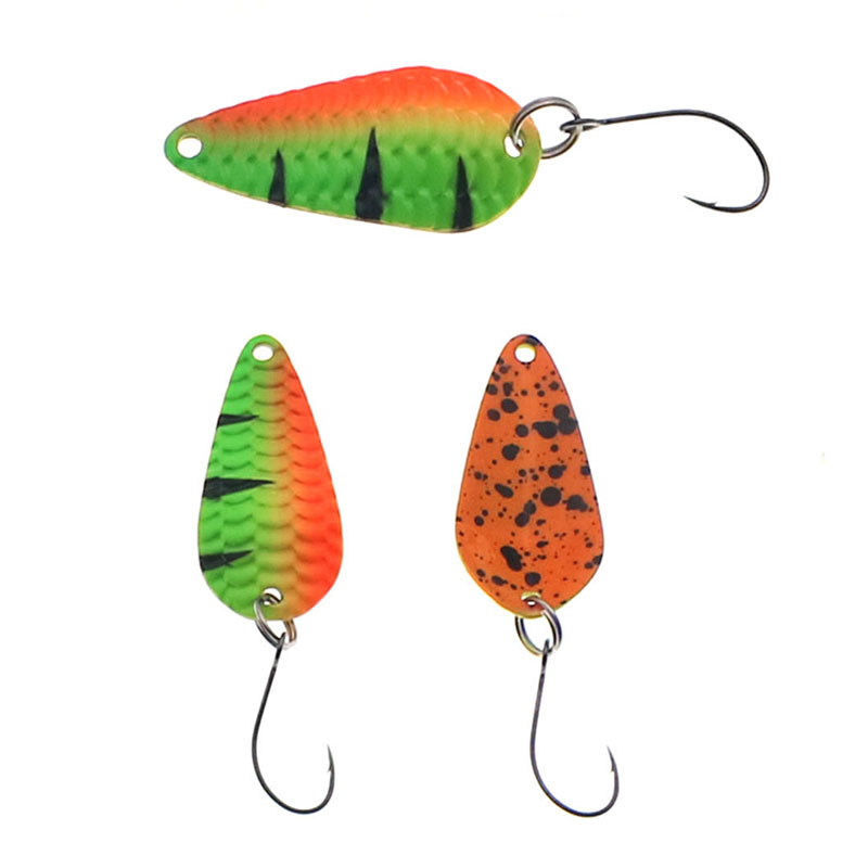 صيد سمك السلمون المرقط ملعقة و - مراجعة Fishing Lure Spoon وسعره