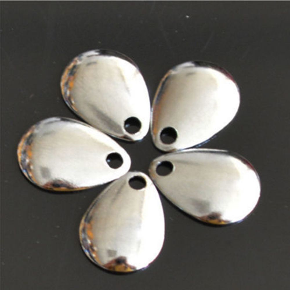 الفضة السلس النيكل الترتر الصي - مراجعة Fishing Lure Spoon وسعره
