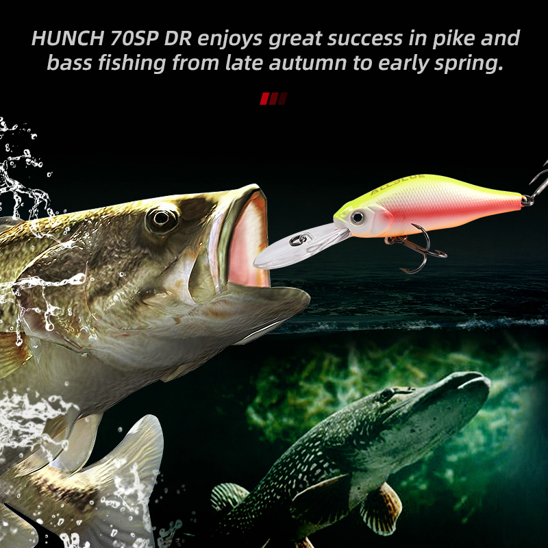 ALLBLUE HUNCH 70SP DR طعم صيد  - مراجعة Fishing Lure Swimbait وسعره