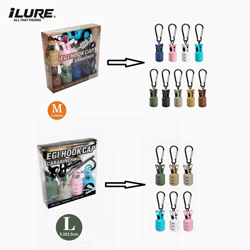 مجموعة واقيات طُعم الحبار مقاس - مراجعة Fishing Lure Kit وسعره