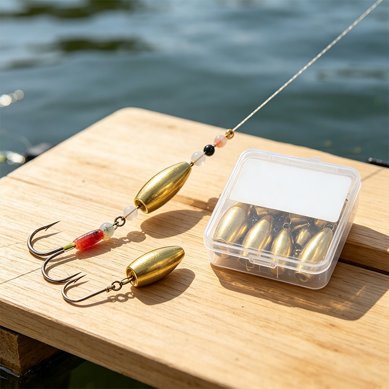 10 قطع/عبوة أوزان صيد نحاسية ع - مراجعة Fishing Lure Accessories وسعره